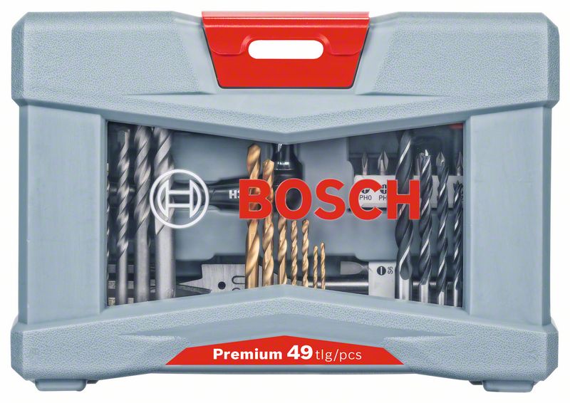 Bosch 49-teiliges Premium X-Line Bohrer- und Schrauber-Set