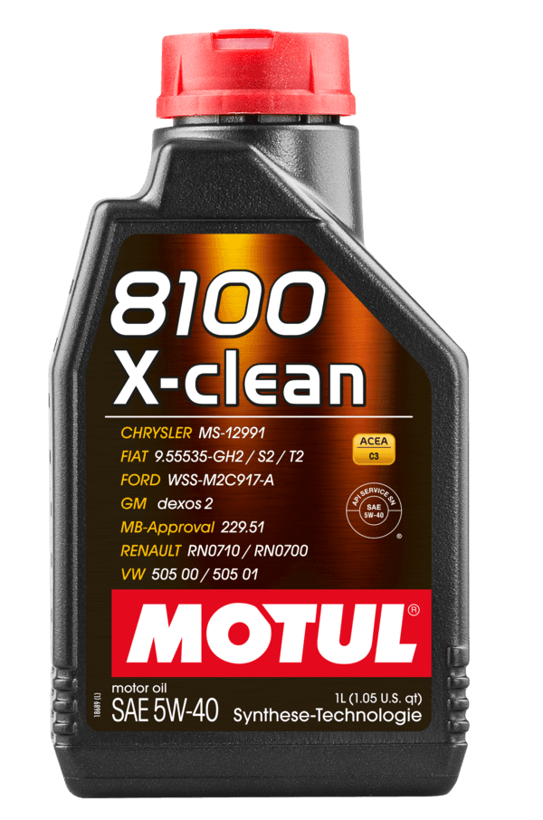 MOTUL 8100 X-CLEAN 5W-40
